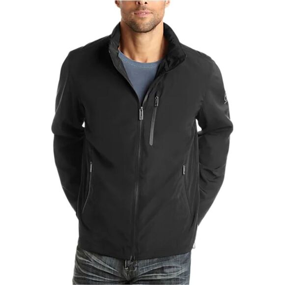 T-Tech By Tumi Jacket Mens MediumBlack Waterproof Packable Casual